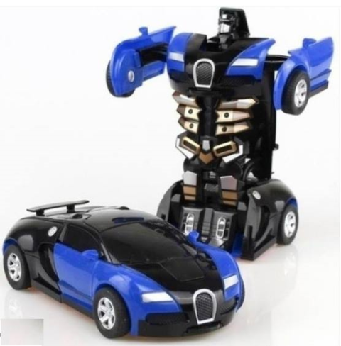 Brinquedo mini carro transformers novo