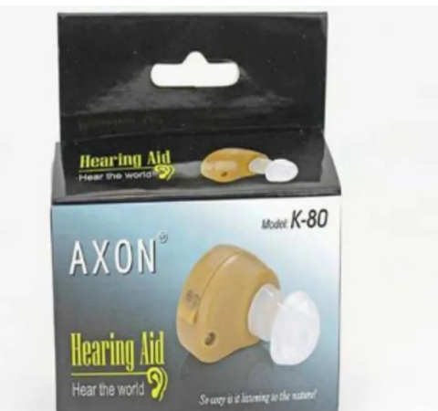 Amplificador de Som Auditivo AXON K-80 Aparelho auditivo